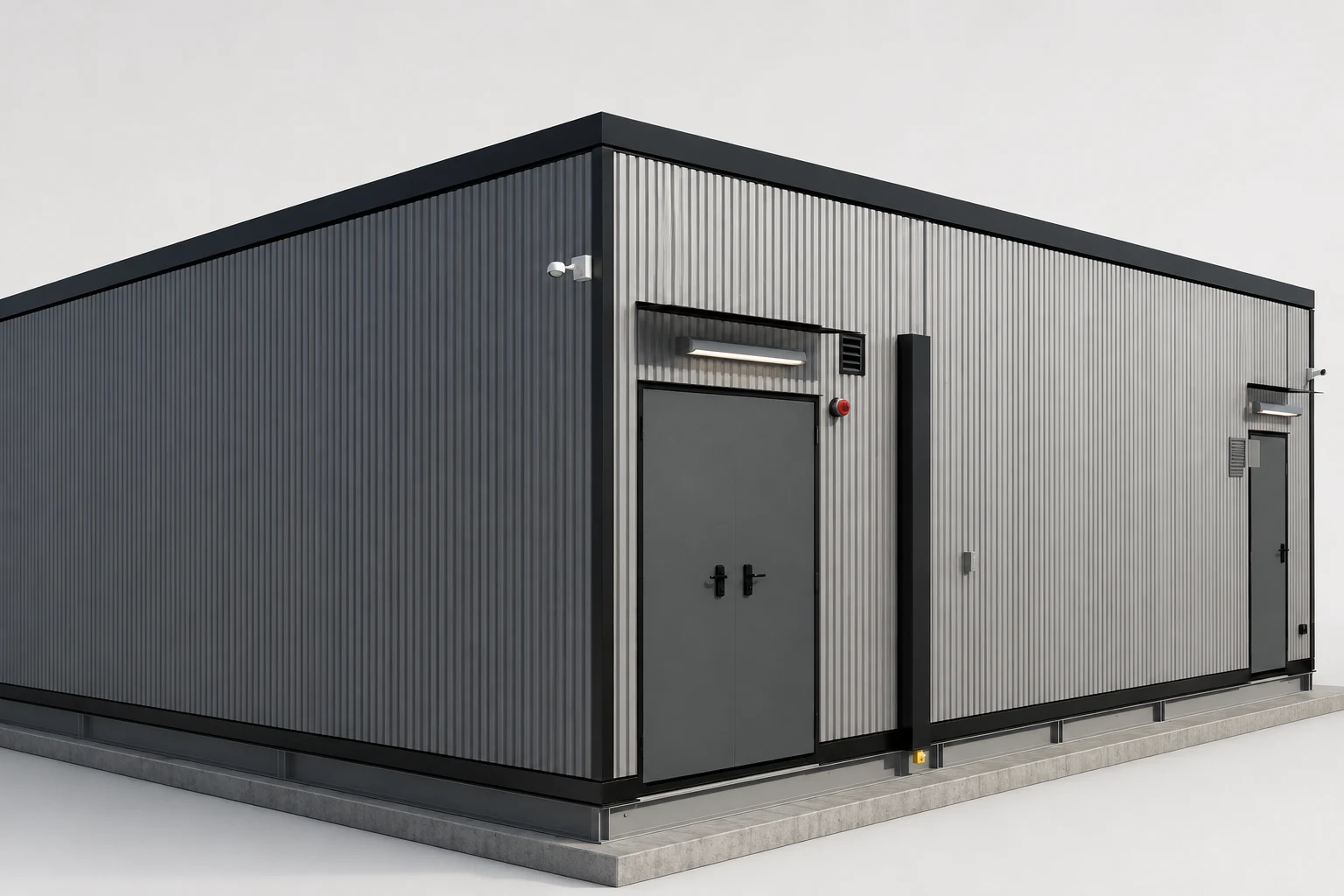 NEXT DC Data Center exterior entry visualization