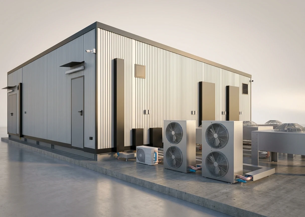 NEXT DC Data Center exterior visualization