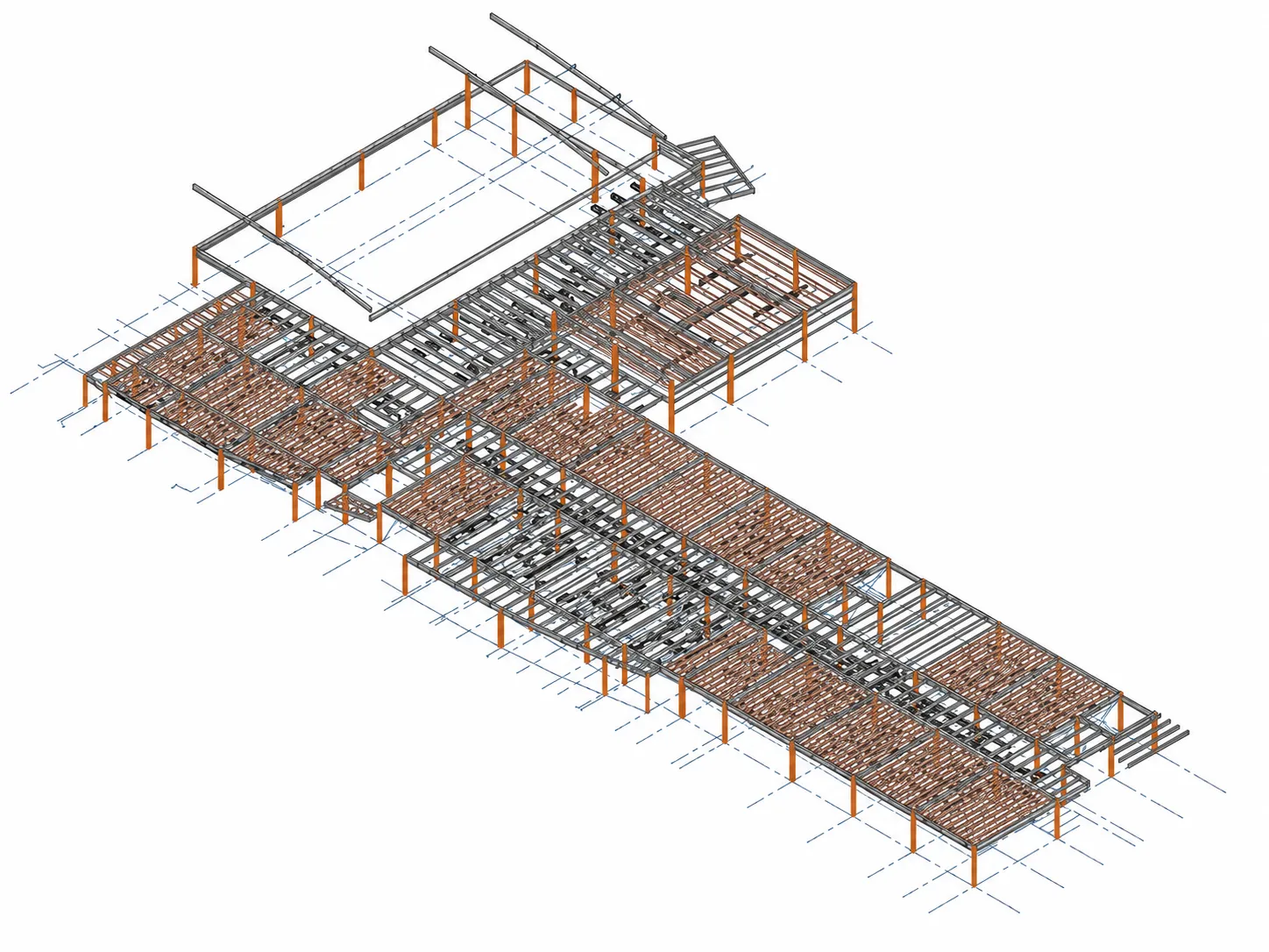 Serendib Building coordinated Revit model